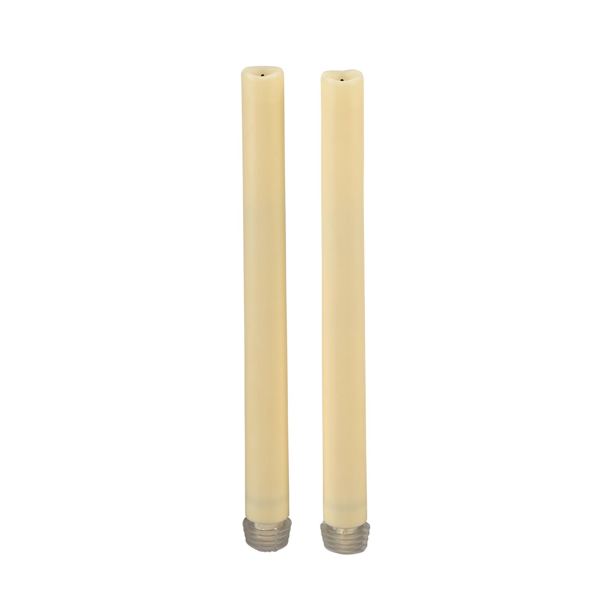 9" Cream Flameless LED Taper Candles, 2ct. by Ashland®